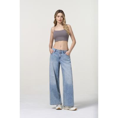 casual loose-fit denim jeans